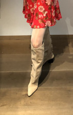 Zara slouchy stiefel gebraucht kaufen  Bad Nauheim