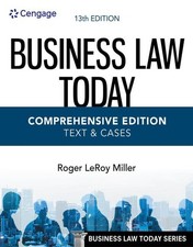 Business law today for sale  Springdale
