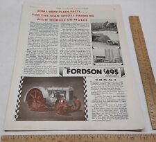 1927 fordson tractor for sale  Shawmut