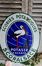 Ancienne plaque emaillee d'occasion  Le Poinçonnet