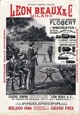 Pubblicita 1910 cartucce usato  Biella