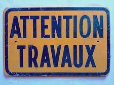 Ancien panneau plaque d'occasion  Forcalquier