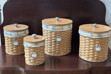 Longaberger canister basket for sale  Smithfield