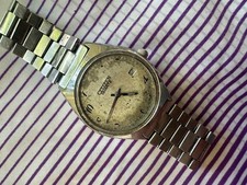 RELÓGIO MASCULINO CITIZEN QUARTZO VINTAGE 2110 35MM, usado comprar usado  Enviando para Brazil