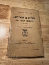 Livre souvenirs guerre d'occasion  Frontignan