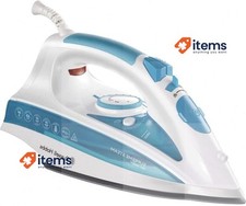 Ferro a vapor Russell Hobbs [2600W, 210g impulso de vapor extra, 70 g branco/azul, usado comprar usado  Enviando para Brazil
