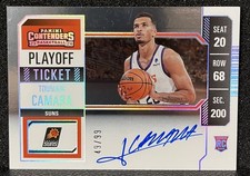 Toumani Camara 2023-24 Panini Contenders RC Playoff Ticket Variation Auto /99  comprar usado  Enviando para Brazil