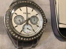 Fossil diamond watch for sale  Idaho Falls