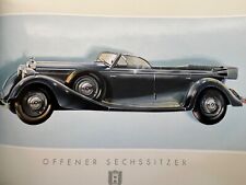1937 horch brochure for sale  San Clemente