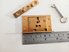 Brass box lock for sale  UK