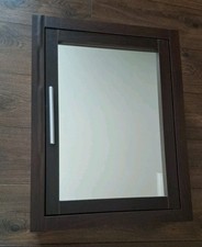 Bathroom cabinet dark for sale  COLCHESTER