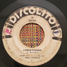 Usado, HERMANOS LECHUGA - Coqueteando / Salvadoran Gaita Cumbia 45 on DISCOLITO (32) comprar usado  Enviando para Brazil