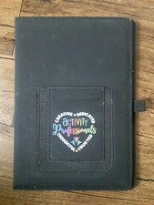 Bloco de notas Padfolio com bolso celular organizador de documentos notebook forrado recarregável  comprar usado  Enviando para Brazil
