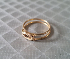 Bague plaqué poinçonnée d'occasion  Fagnières