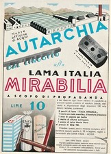 Pubblicita 1938 lama usato  Biella