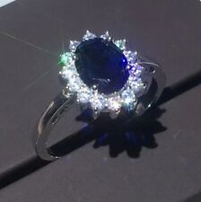 Sapphire blue coloured for sale  LONDON