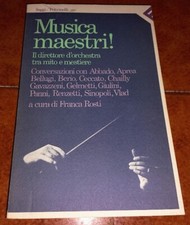 Musica maestri direttore usato  Italia