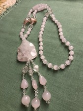 Collana vintage quarzo usato  Milano