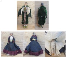 Coppia personaggi presepe usato Coppia personaggi presepe usato  Roma