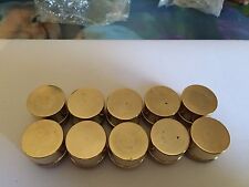 Brass end caps for sale  BIRMINGHAM