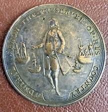 Médaille admiral vernon. d'occasion  Saint-Mandé