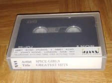 Spice Girls Greatest Hits Digital Audio Tape DAT Made in Abbey Road Studios comprar usado  Enviando para Brazil