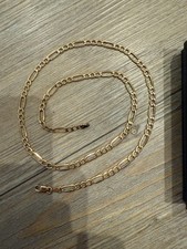 Figarokette 375er gelbgold gebraucht kaufen  Wettstetten