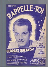 Ancienne partition 1950 d'occasion  Valognes