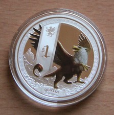 Griffin silbermünze tuvalu gebraucht kaufen  Rödermark