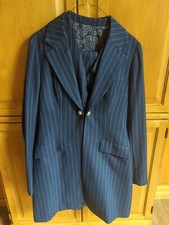 Navy blue pinstripe for sale  La Center