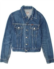 Jaqueta jeans feminina RIFLE cropped Reino Unido 6 XS azul CV76 comprar usado Jaqueta jeans feminina RIFLE cropped Reino Unido 6 XS azul CV76 comprar usado  Enviando para Brazil