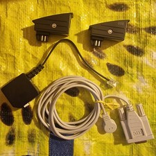 Lote de cables y adaptadores vintage de PC/consola, cable serie, RJ11 y conectores segunda mano  Embacar hacia Mexico
