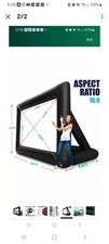 Proyector portátil inflable GYUEM 20 pies pantalla de película - enorme cin... segunda mano  Embacar hacia Mexico