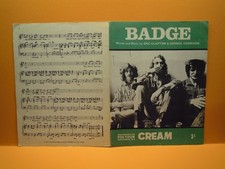 Cream badge 1969 for sale  BASINGSTOKE