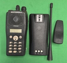 *Funcionando LEIA* Teclado Motorola PR400 AAH65RDH9AA4AN UHF Rádio Display, usado comprar usado  Enviando para Brazil