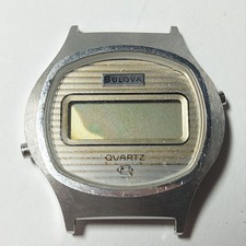 Bulova lcd vintage usato  Palermo