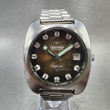 Technos Supercron relógio automático masculino 37mm mostrador marrom aço data corridas automáticas, usado comprar usado Technos Supercron relógio automático masculino 37mm mostrador marrom aço data corridas automáticas, usado comprar usado  Enviando para Brazil