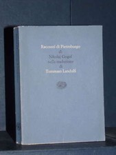 Racconti pietroburgo gogol usato  Verona