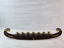 Vintage wooden brass for sale  Hockley