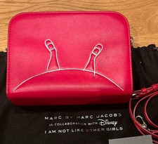 Bolsa de colaboração Marc Jacobs Disney vermelha couro genuíno edição limitada usada comprar usado  Enviando para Brazil
