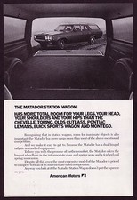 1971 Original Vintage American Motors Matador Station Wagon Carro Foto Impressão Anúncio comprar usado  Enviando para Brazil