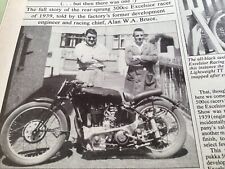 Excelsior manxman motorcycle for sale  BRIGHTON