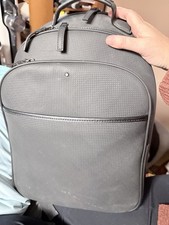 Mochila Montblanc Sartorial Jet / Extreme 2.0 Preta – Couro Texturizado e Tecido comprar usado Mochila Montblanc Sartorial Jet / Extreme 2.0 Preta – Couro Texturizado e Tecido comprar usado  Enviando para Brazil