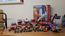 Playmobil feuerwehr sammlung gebraucht kaufen  Mundelsheim