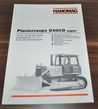 Używany, 1992 spychacz spychacz Hanomag D600D super ciągnik spychacz broszura broszura broszura na sprzedaż Używany, 1992 spychacz spychacz Hanomag D600D super ciągnik spychacz broszura broszura broszura na sprzedaż  PL