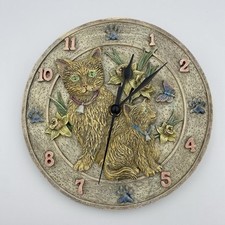 Cat wall clock for sale  Export