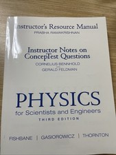 Physics: Instructor's Resource Manual Physics For Scientists And Engineers segunda mano  Embacar hacia Mexico