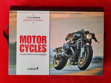 Calendrier perpétuel Motor Cycles CHENE Motos et prépas Harley Davidson BMW ..., usado comprar usado  Enviando para Brazil