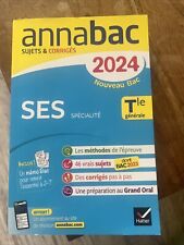 Annales bac annabac d'occasion  Bourges