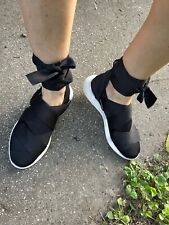 Zara Schwarze Sneakers Mit Schnalle 35 36 EU-Versand Free Postage comprar usado  Enviando para Brazil